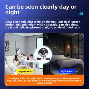 Smart Wireless Remote-Controlled Mobile Pet Robot Camera